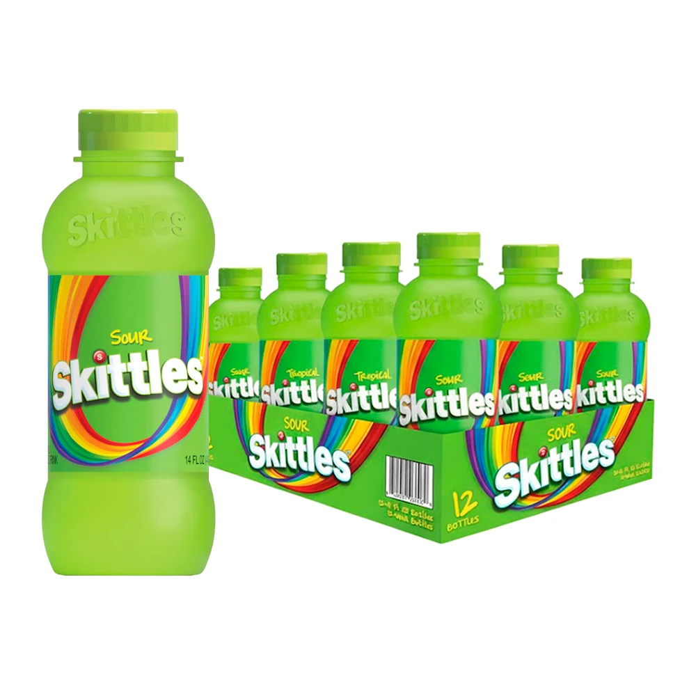 Suco Skittles Sour Caixa 12X414Ml