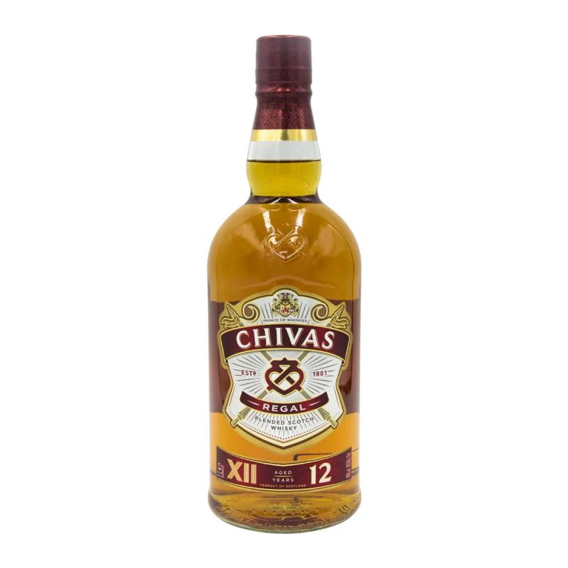 Whisky Chivas 12 anos garrafa 1Lt