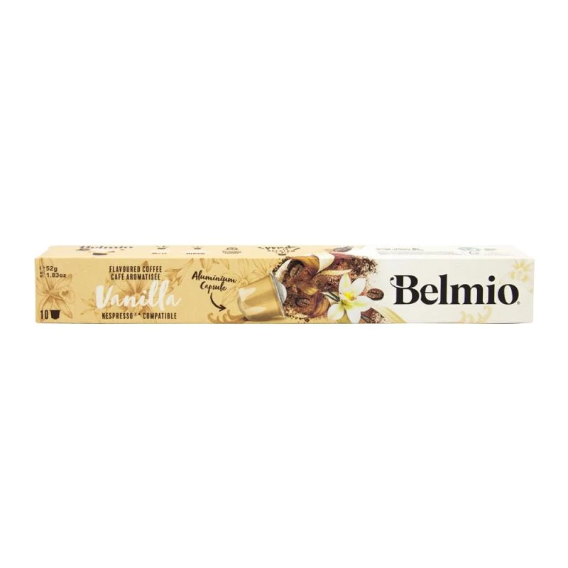 Cápsulas de Café Belmio Para Máquinas Nespresso Baunilha Com 10  Unidades 