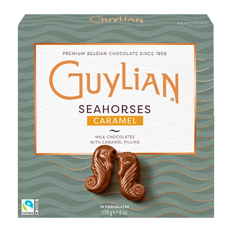 Chocolate Guylian Conchas do Mar Caramelo 170G 