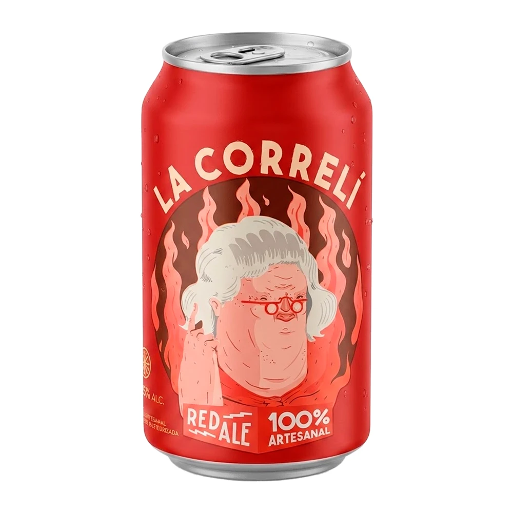 Cerveja Artesanal Sacramento La Correli Red Ale Lata 354Ml