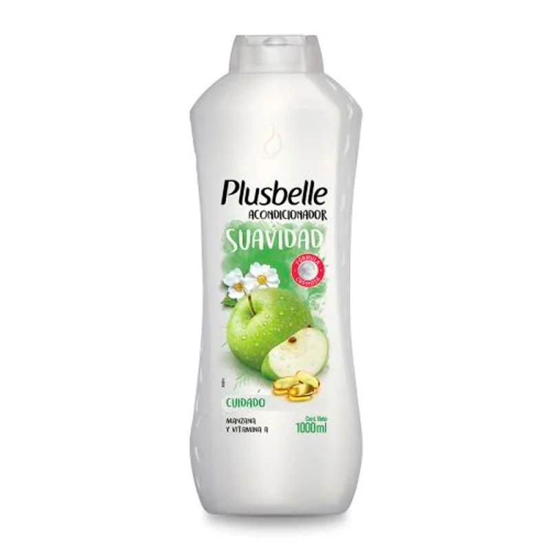 Condicionador Plusbelle Cabelos Macios Com Maçã e Vitamina a 1Lt