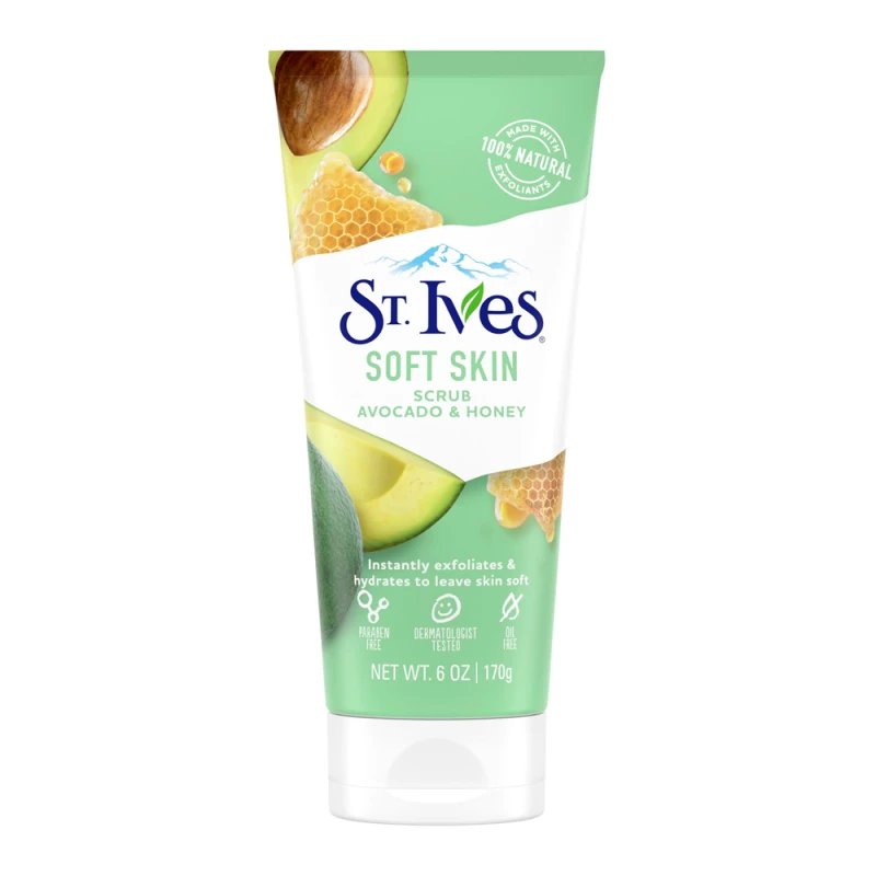 Esfoliante St Ives Abacate e Mel 170G