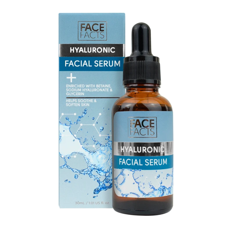 Sérum Facial Face Facts Hialurônico 30Ml