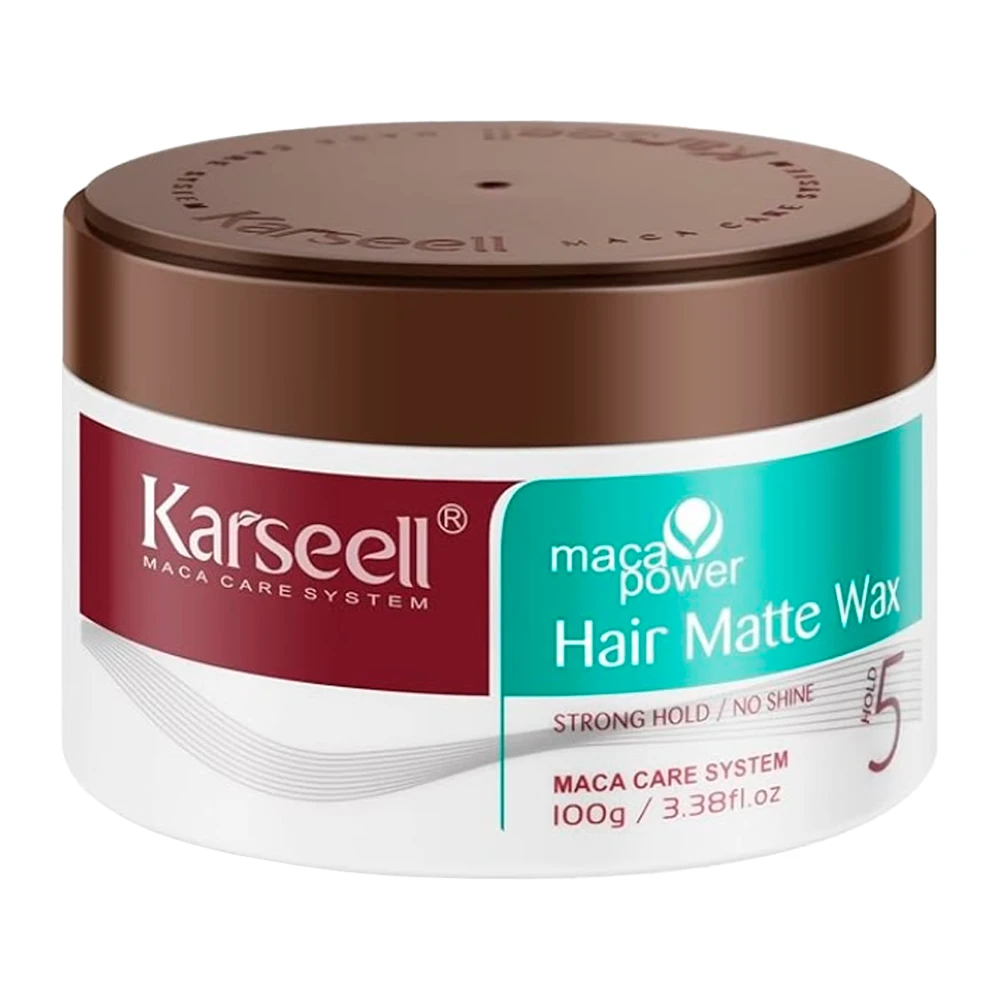 Cera Para Cabelo Karseell Matte Pote 100G