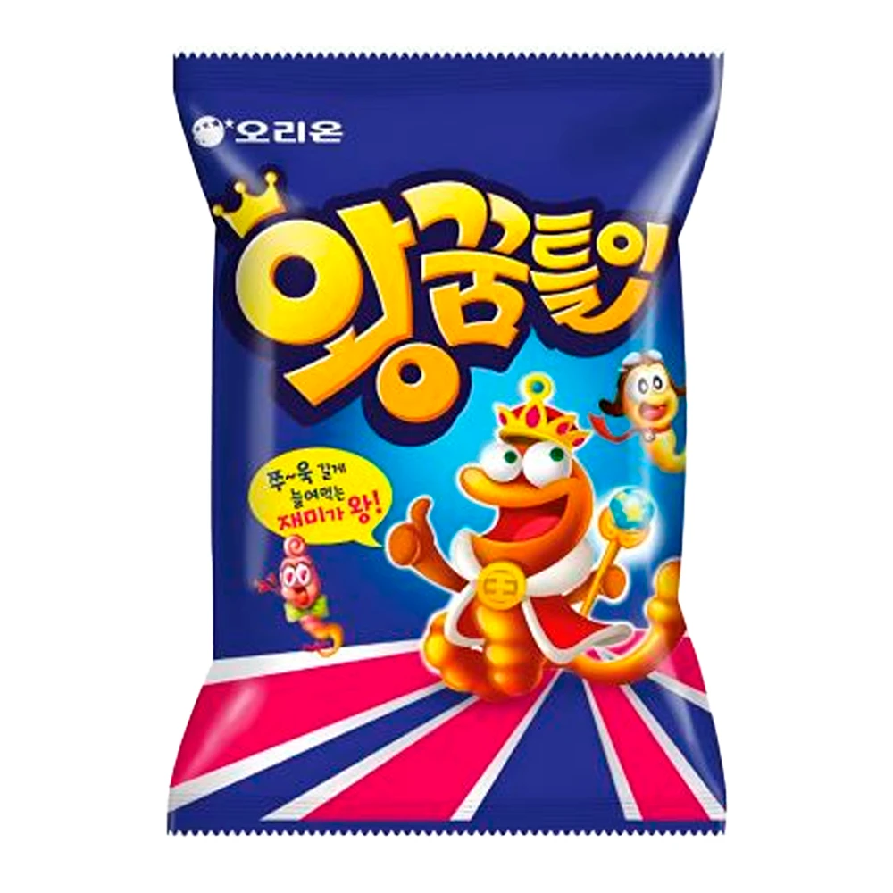 Bala de Gelatina Orion Gummy King Jelly Pacote 98G