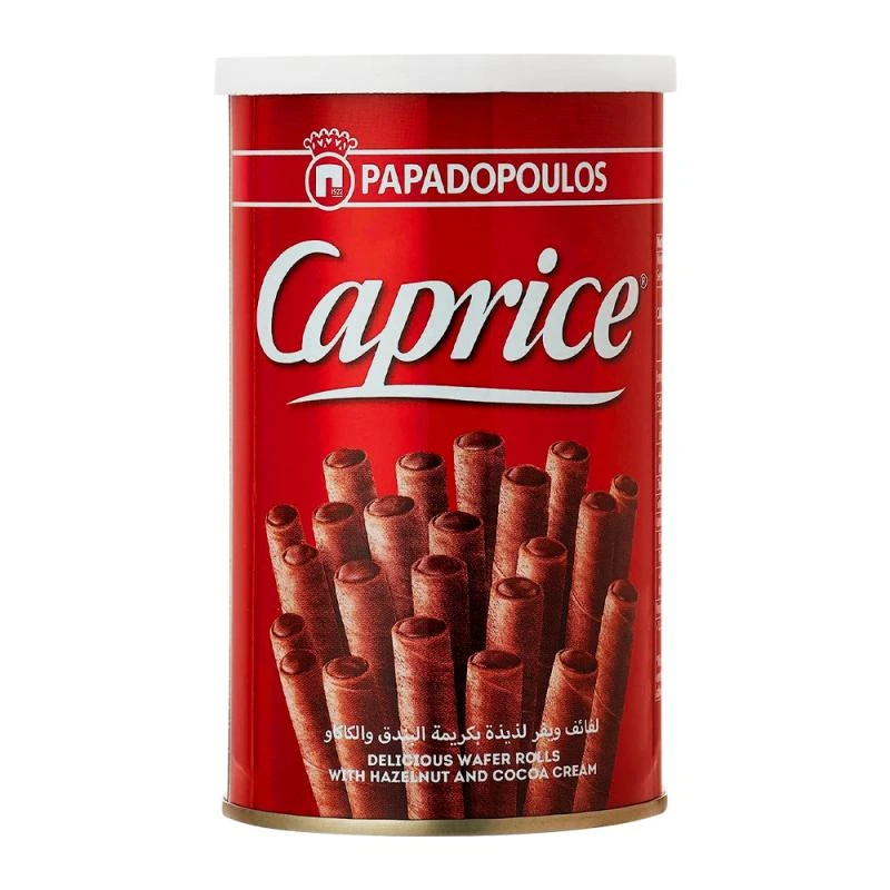 Wafer Rolls Caprice Lata 115G 