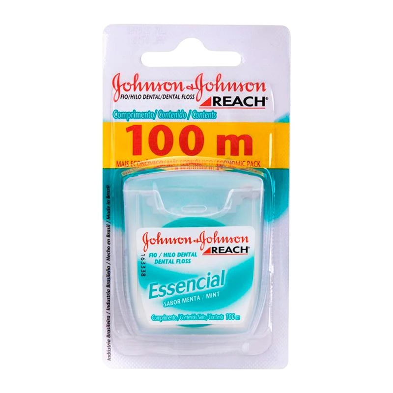 Fio Dental Johnson`s Essencial Mint 100M