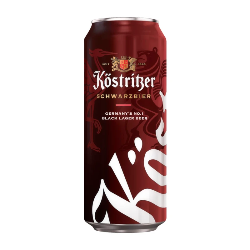 Cerveja Kostritzer Black Lager Lata 500Ml