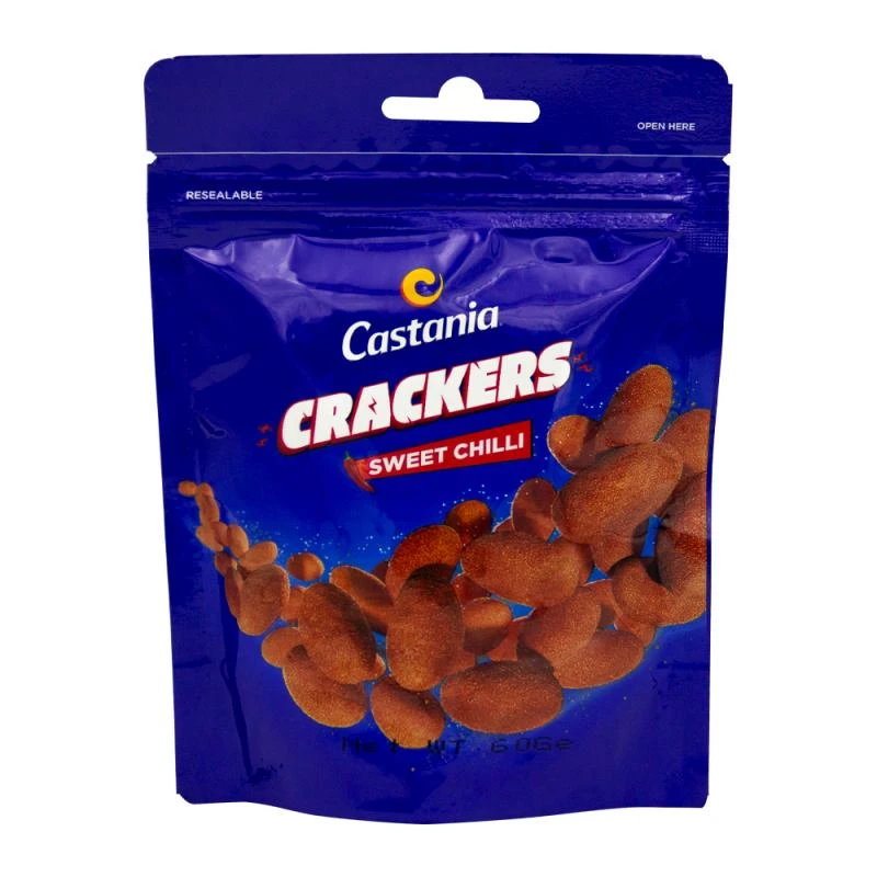 Amendoim Crackers Castania Com Pimentão Doce 60G