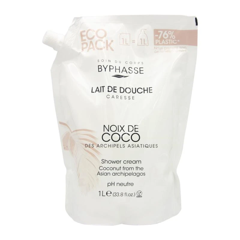 Gel Ducha Byphasse Coco Refil 1Lt