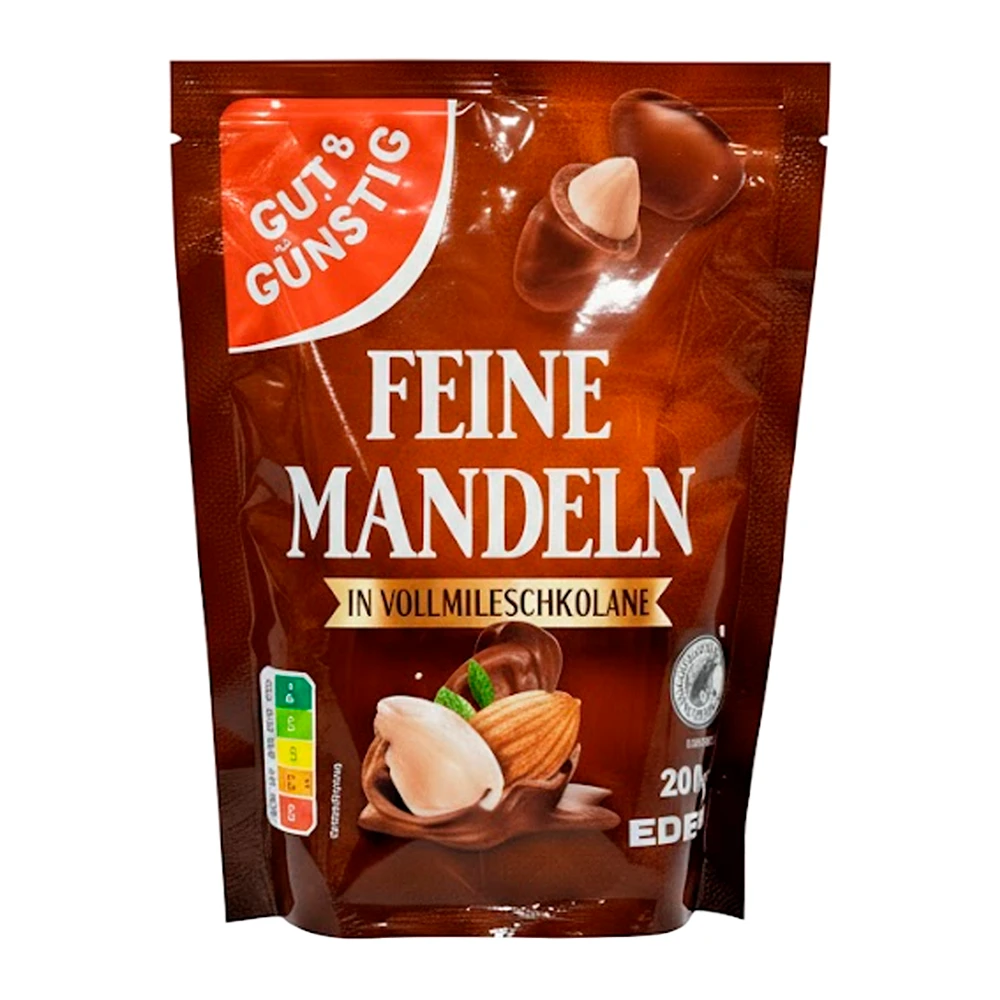 Chocolate Edeka Amêndoas Pacote 200G