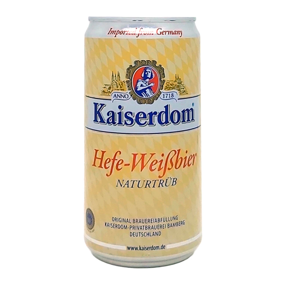 Cerveja Kaiserdom Hefe Weibbier Lata 250Ml
