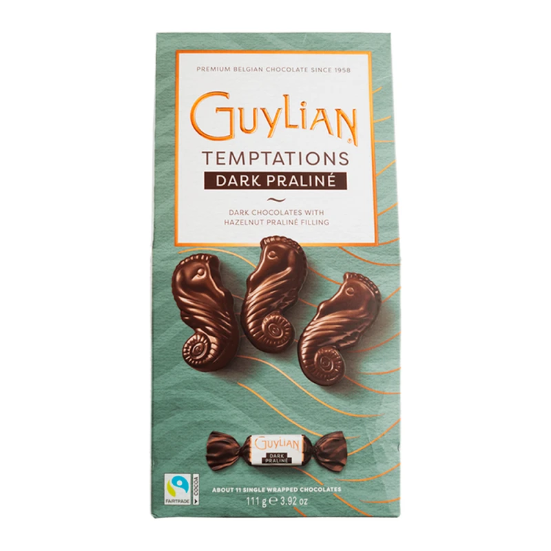 Chocolate Guylian Conchas do Mar Praline Amargo 11Pcs 111G
