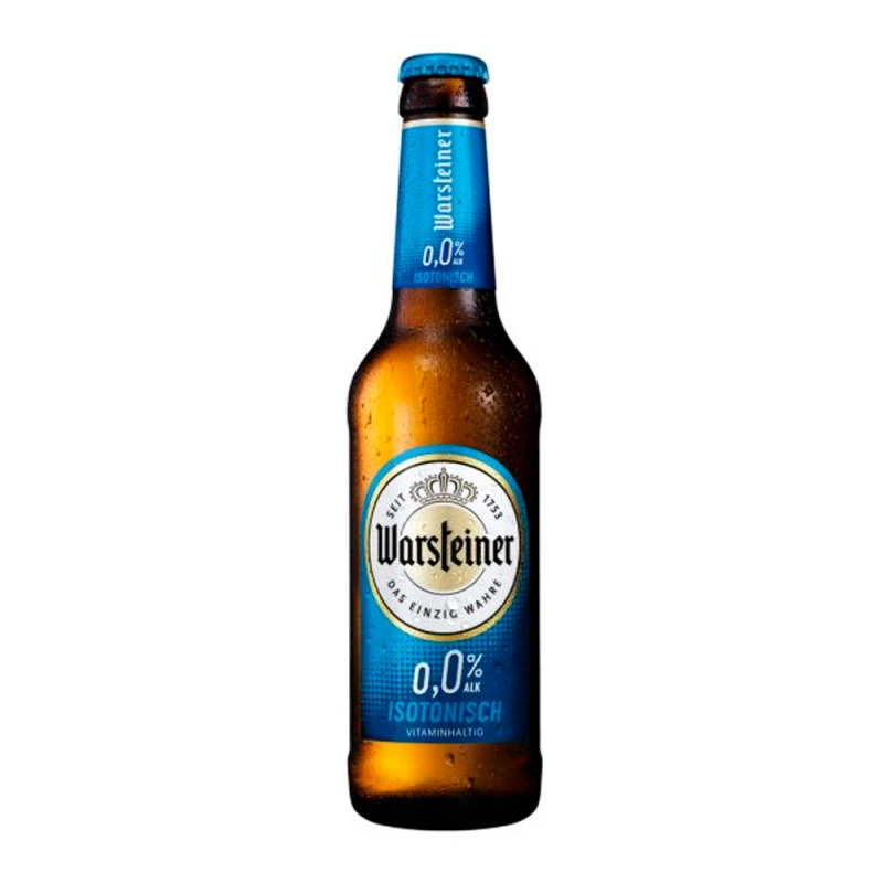Cerveja Sem Álcool Isotónica Vitaminada Warsteiner Long Neck 330Ml