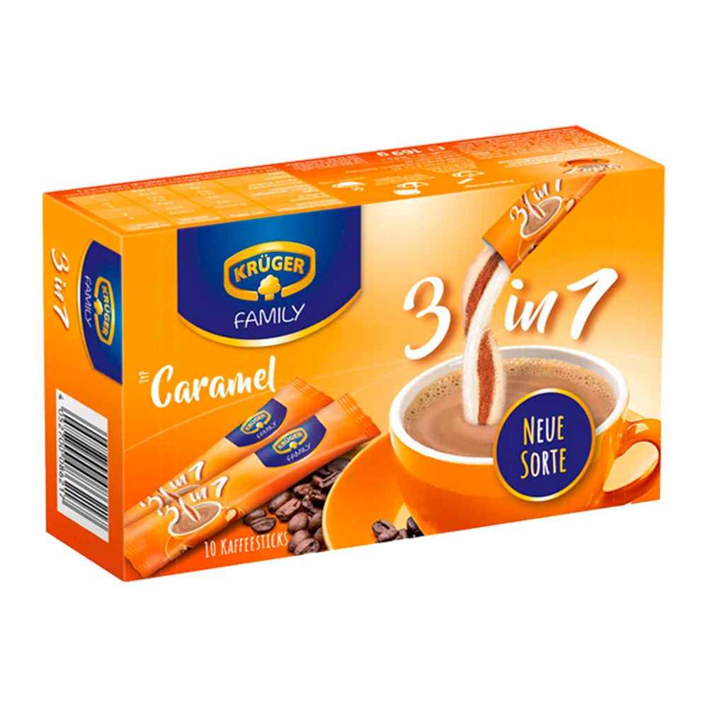 Café Kruger Family 3 Em 1 Caramel 10X18G