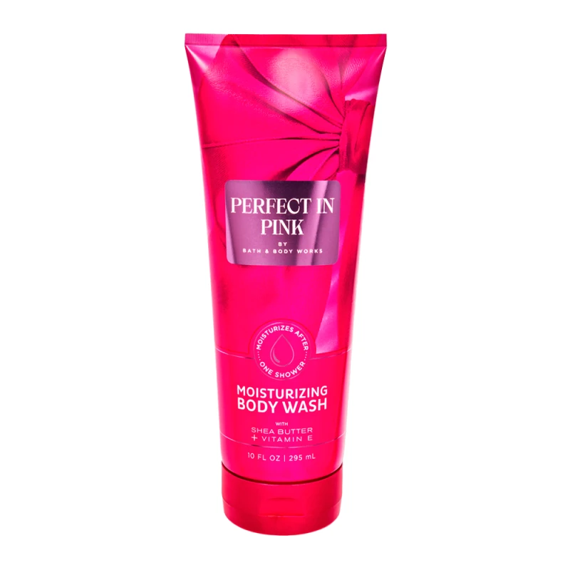 Creme Ducha Hidratante Bath & Body Works Perfect In Pink 295Ml