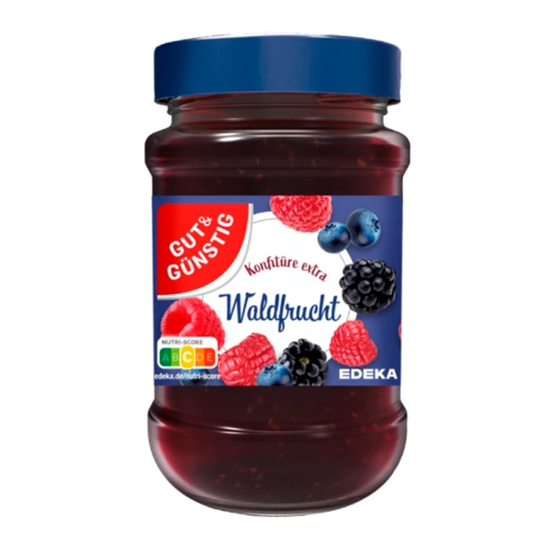 Geleia de Frutas Vermelhas 450G Edeka 