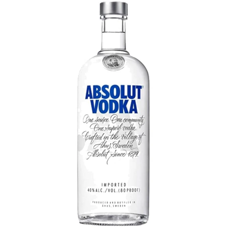 Vodka Absolut Original Garrafa 1 Lt