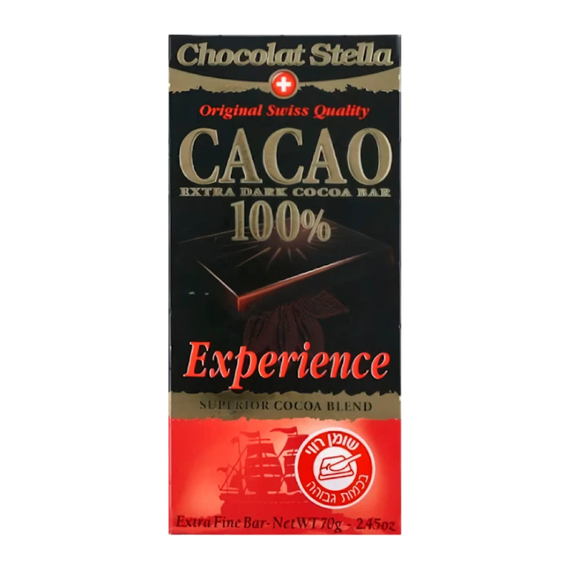 Chocolate Stella Experience 100% Cacau 70G