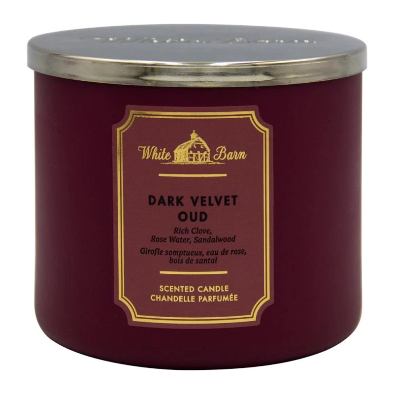 Vela Aromática Bath & Body Works Dark Velvet Oud 411G