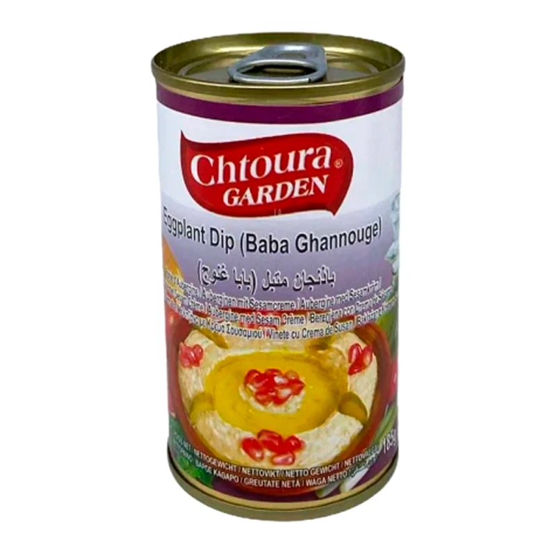 Pasta de Beringela Chtoura Baba Ganoush Lata 185G