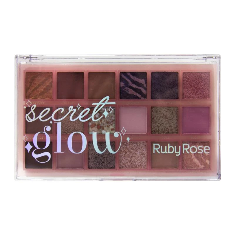 Sombra Paleta Ruby Rose Secret Glow Hb-1084