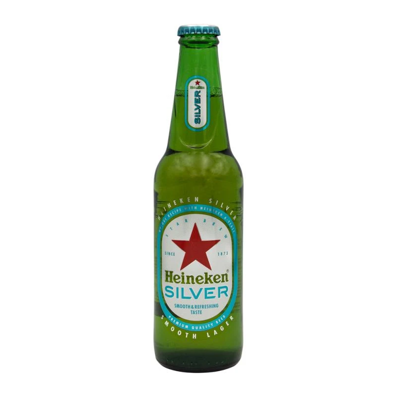 Cerveja Heineken Silver Long Neck 330Ml