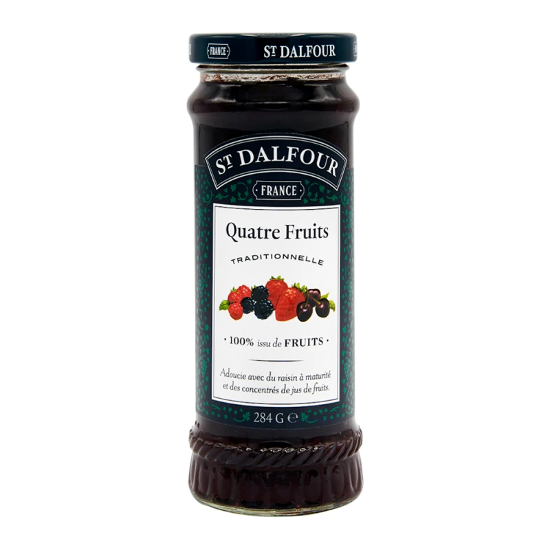 Geléia Sem Açúcar St. Dalfour Quatro Frutas 284G