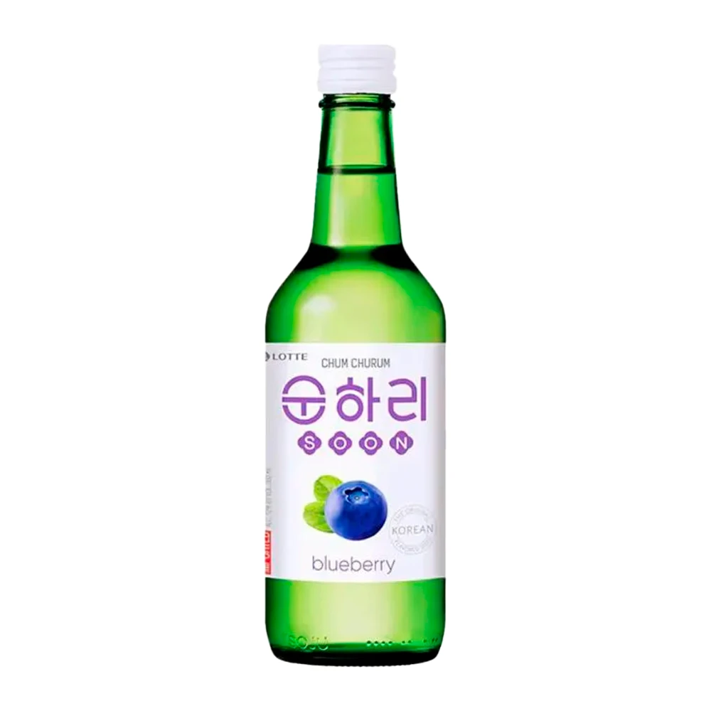 Soju Chumchurum Mirtilo Garrafa 375Ml