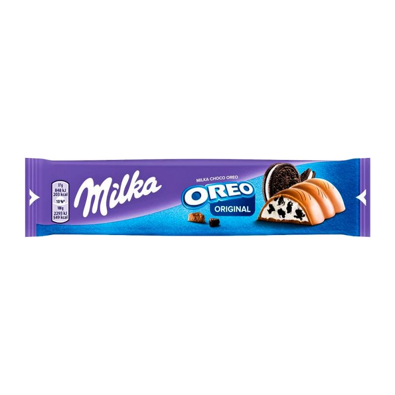Barra Chocolate Milka Oreo Original Snack 37G