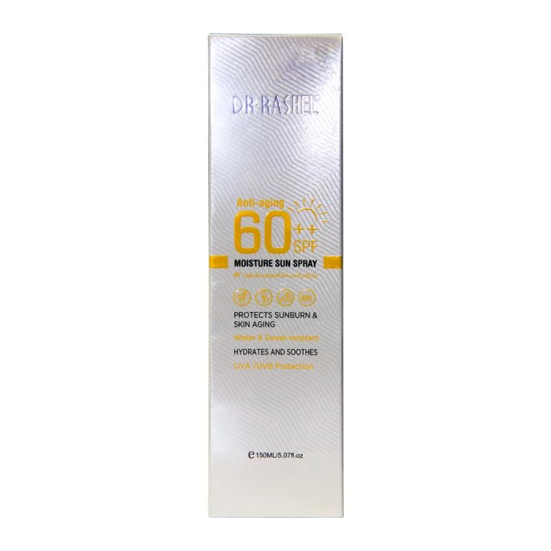 Protetor Solar Spray Dr Rashel Hidratante e Anti-Envelhecimento FPS60 150Ml