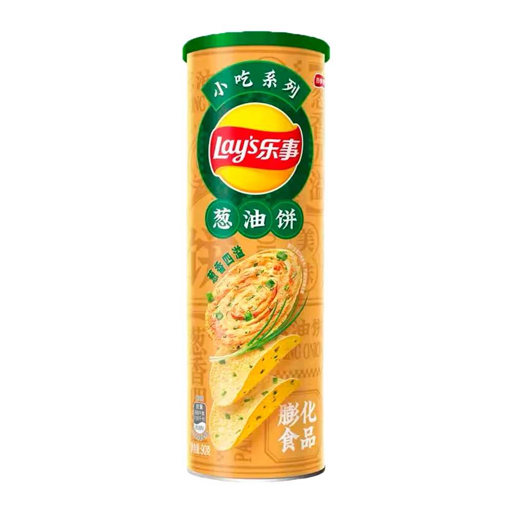 Batata Frita Lays Panqueca De Cebola Tubo 90G