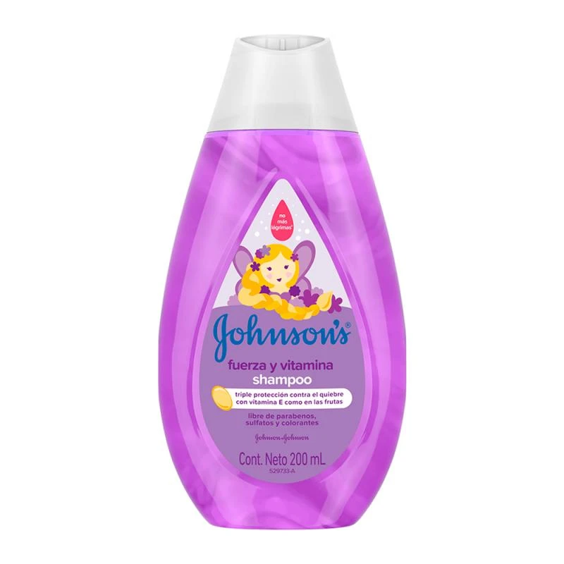Shampoo Baby Johnson`s Força e Vitamina 200Ml