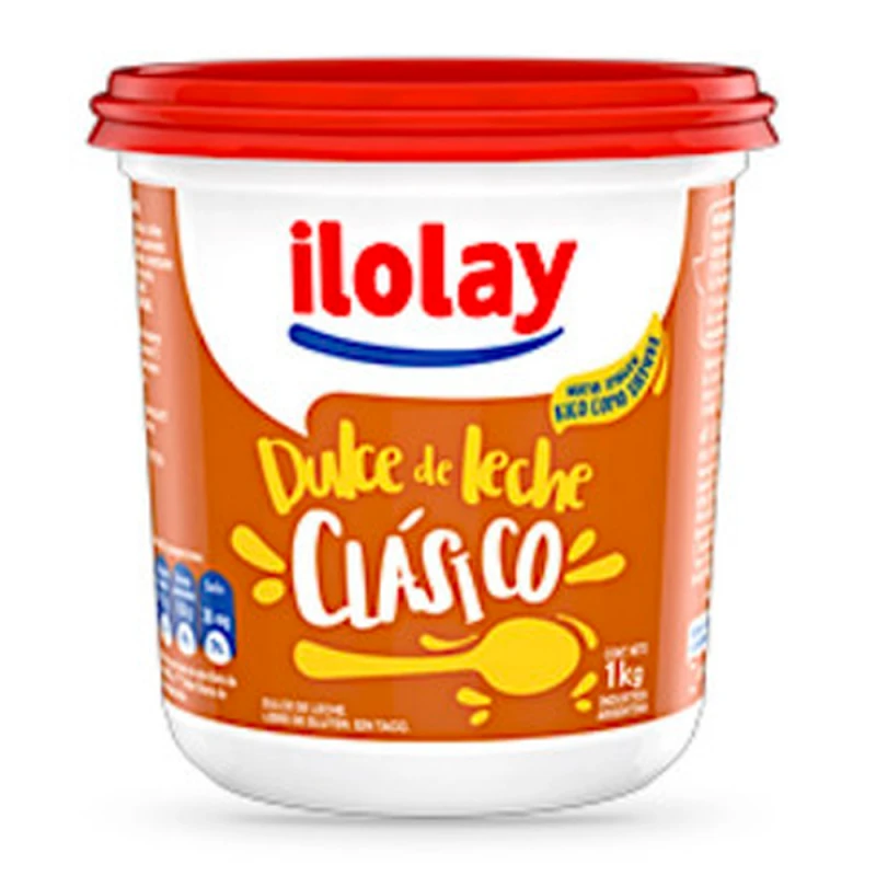 Doce de Leite Argentino Ilolay Pote 1Kg