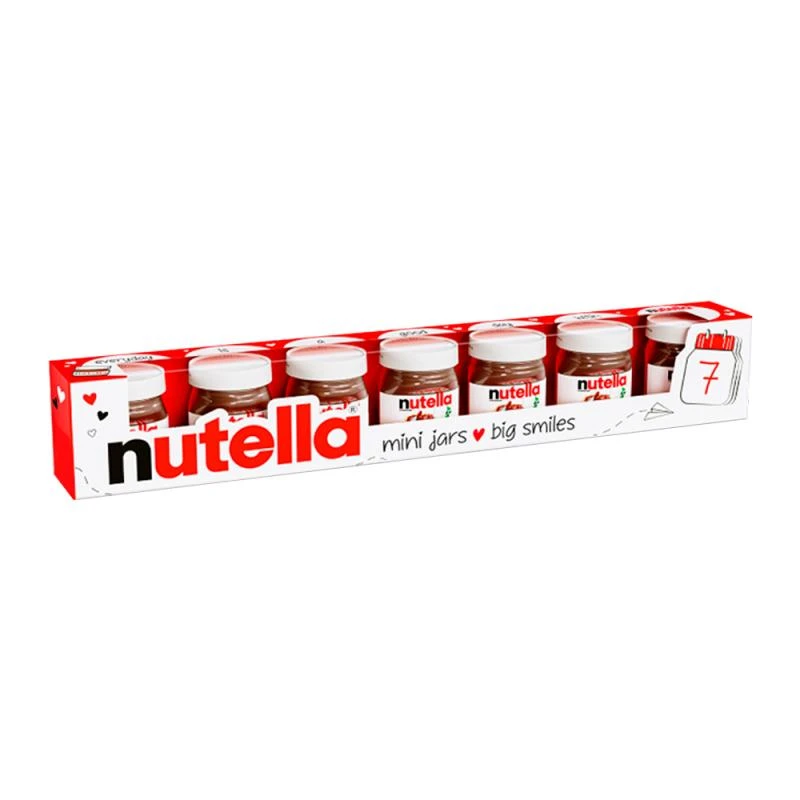 Nutella Mini Pack Com 7 Unidades de 30G Ferrero