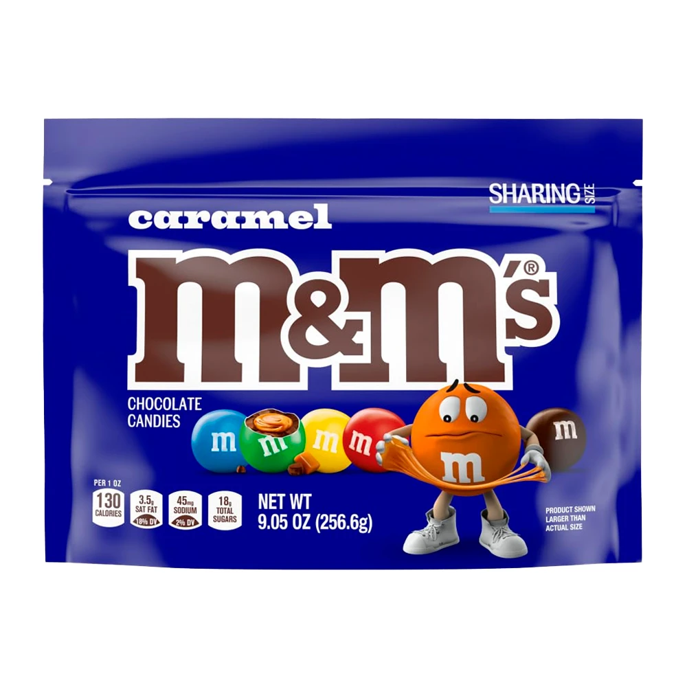 Chocolate Mars M&M Caramelo Pacote 9.5Oz 256G