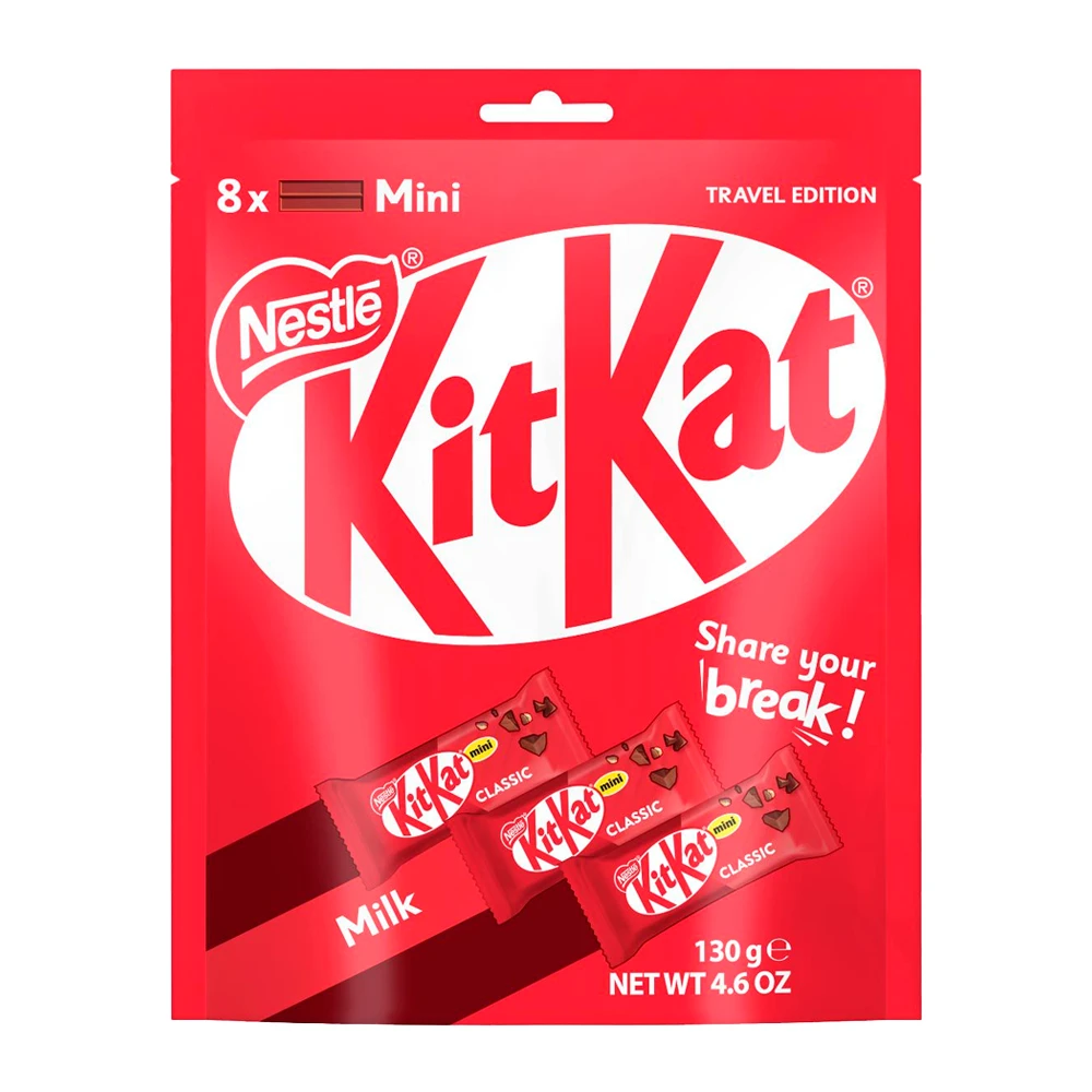 Chocolate Kit Kat 2 Finger Mini Pacote 130G
