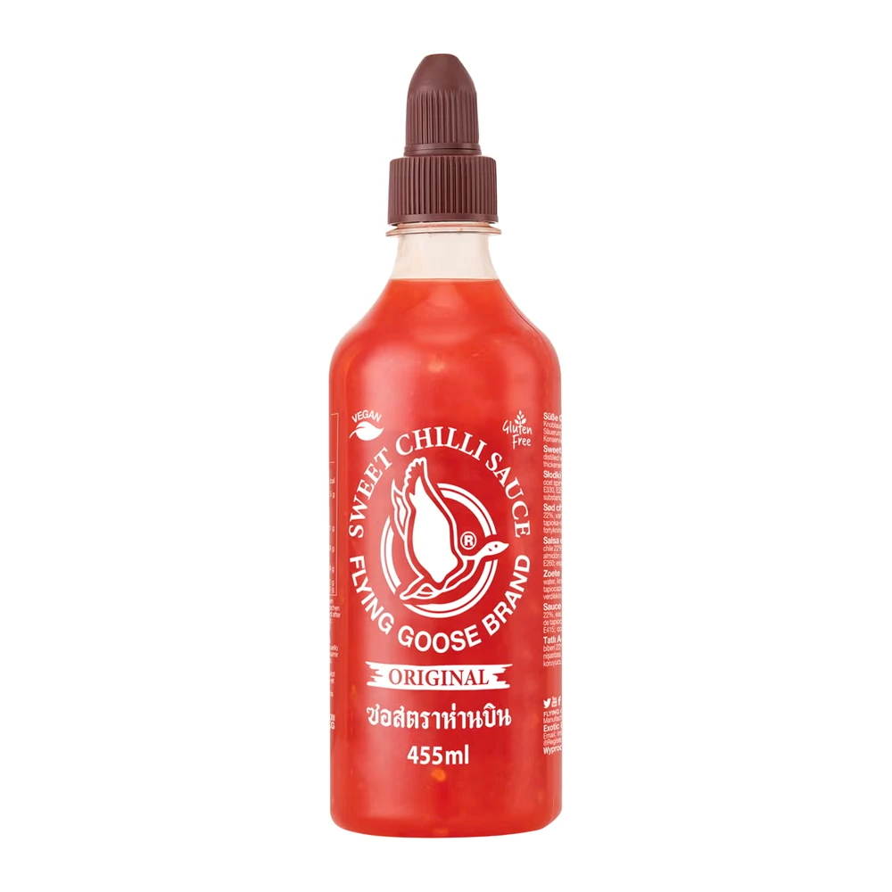Molho Pimenta Sriracha Flyinggoose Sweet Chilli 455Ml