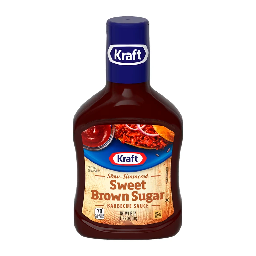 Molho Kraft Barbecue Sweet Brown Sugar 18Oz 510g