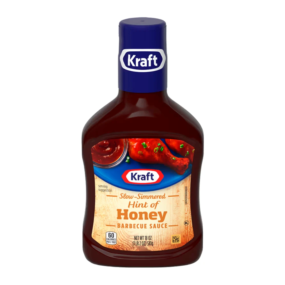 Molho Kraft Barbecue Sweet Honey 18Oz 510g