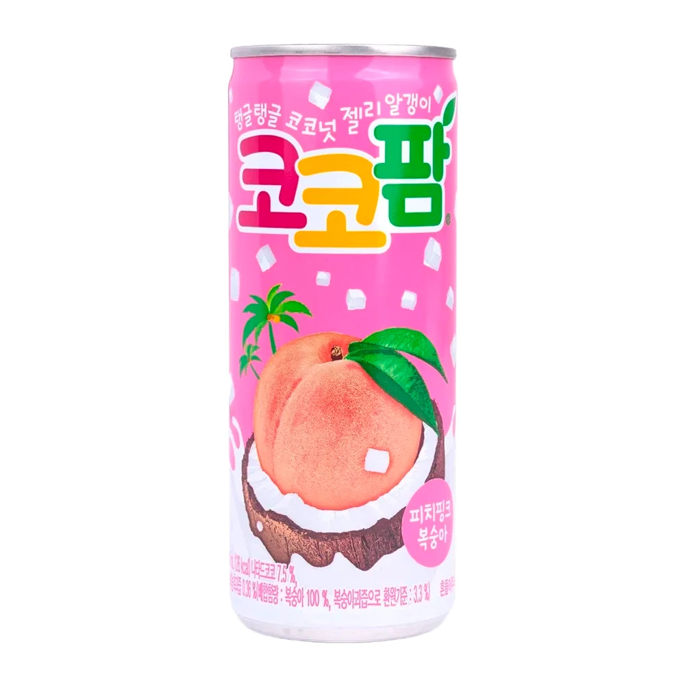 Suco Haitai Coco e Pêssego Lata 240Ml