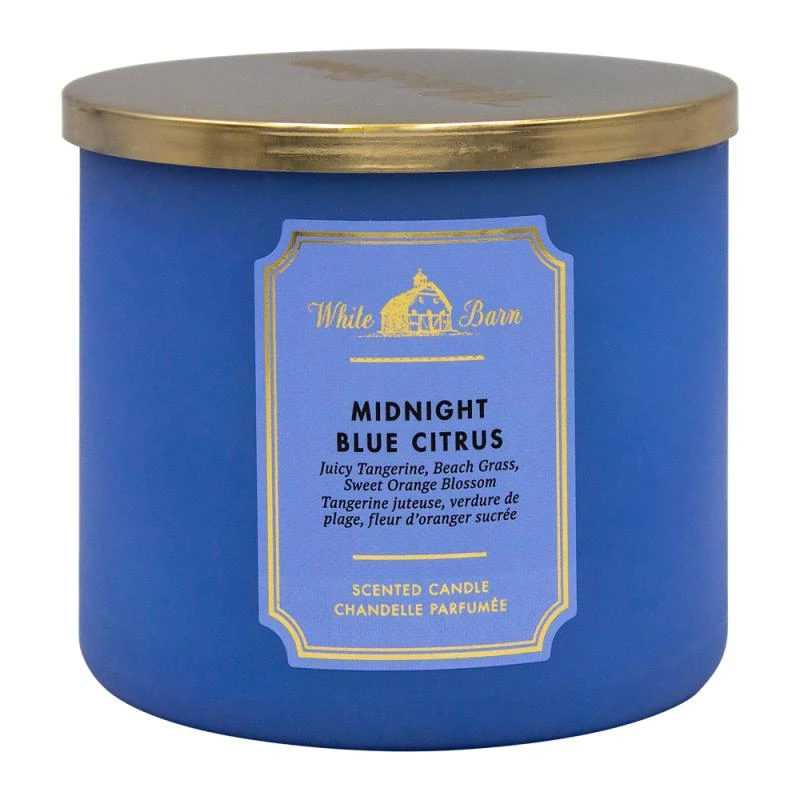 Vela Aromática Bath & Body Works Midnight Blue Citrus 411G