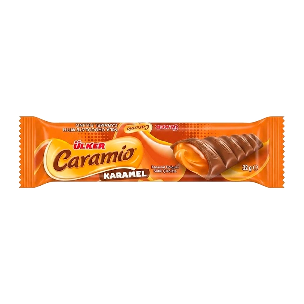 Chocolate Ulker Caramio de Caramelo 32G