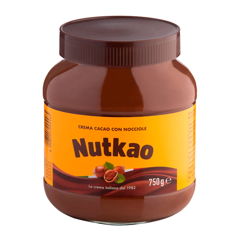 Creme de Avelã Nutkao Tradicional Pote 750G