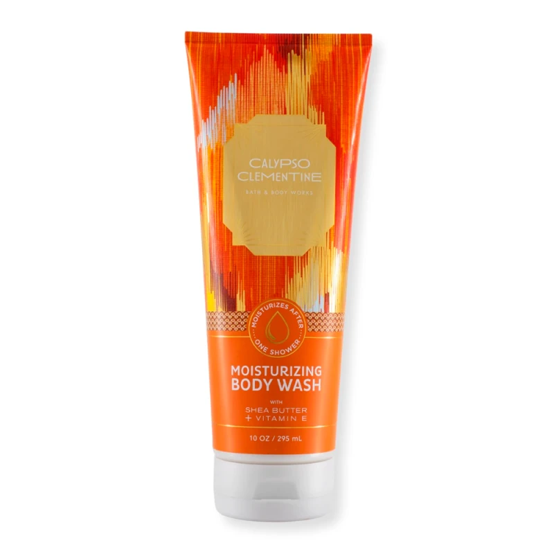 Creme Ducha Hidratante Bath & Body Works Com Manteiga de Karité Calypso Clementine 295Ml