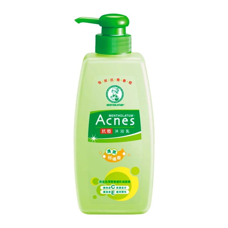 Sabonete Líquido Mentholatum Body Wash Para Acne 600Ml