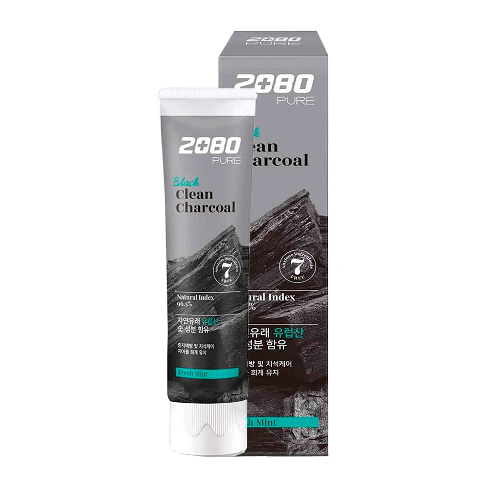 Pasta Dental 2080 Clean Charcoal Mint 120G