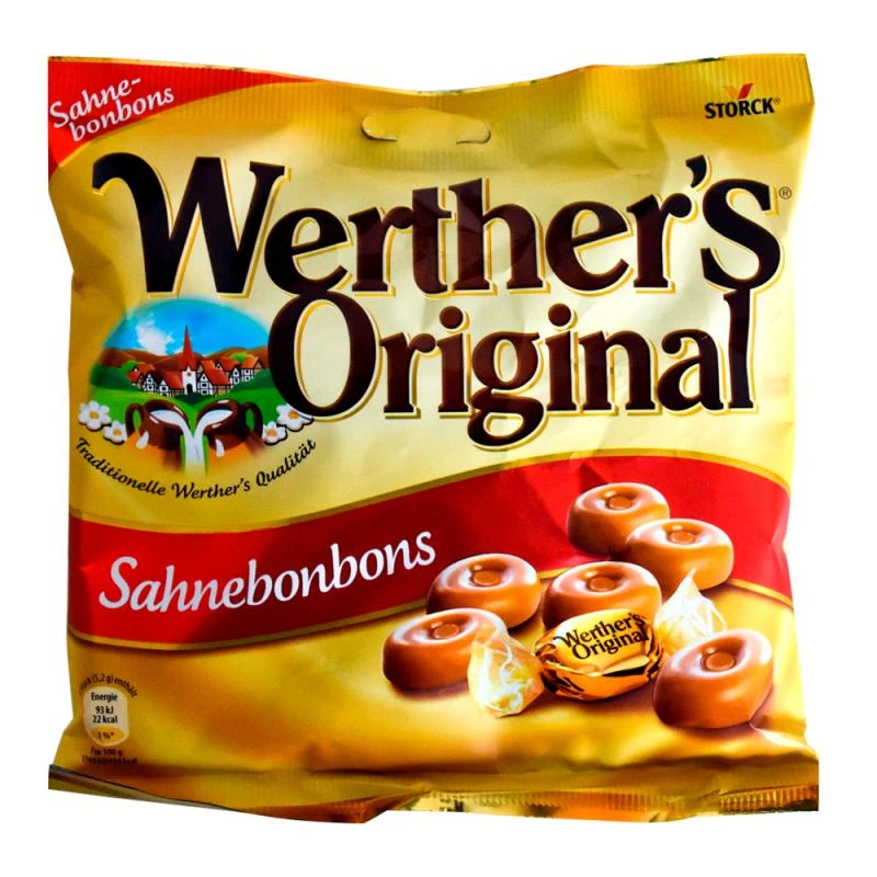 Bala de Leite Original Werthers Pacote 245G