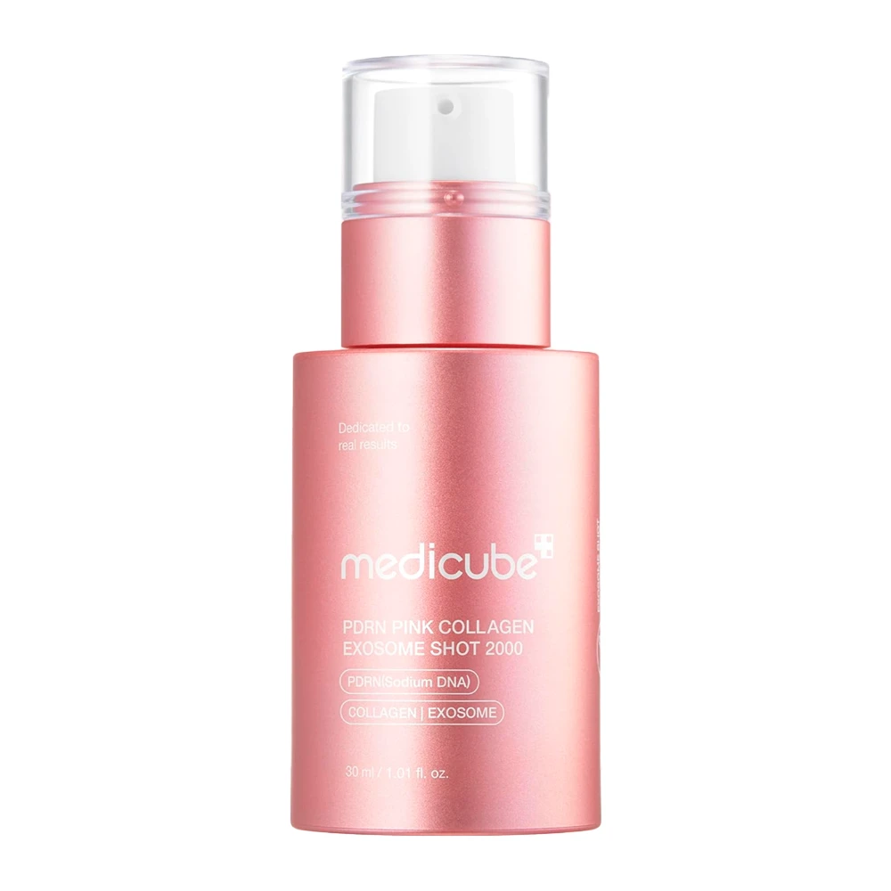 Sérum Facial Medicube PDRN Pink Collagen Exosome Shot 7500 30Ml